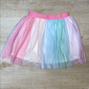 Jumping Beans Cartwheel Scooter Pastel Pink Blue Green Tutu Skirt Skort sz 8